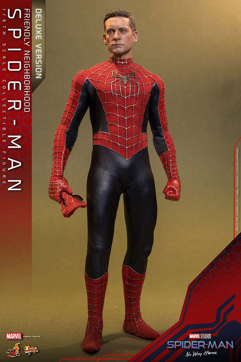 Hot Toys Friendly Neighborhood Spider-Man (Deluxe Version) - No Way Home - MMS662 - 1/6 Scale Collectible Figure